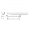 Assa Abloy DC 347 (DC 247)/620500  white/ доводчик для внутр и наружн дверей с весом до 160   : купить в Москве