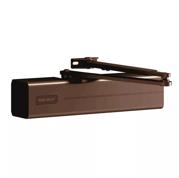 Assa Abloy DC 347 (DC 247)/520500  brown/ доводчик для внутр и наружн дверей с весом до 160   : купить в Москве