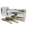 CY 323 T  chrome / цилиндр ключ+поворотная кнопка   : купить в Москве
