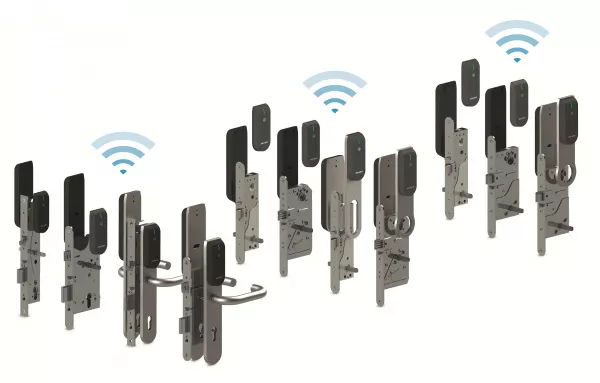 ASSA ABLOY Aperio AL460 (L100) /беспроводной электромеханический замок: купить в Москве