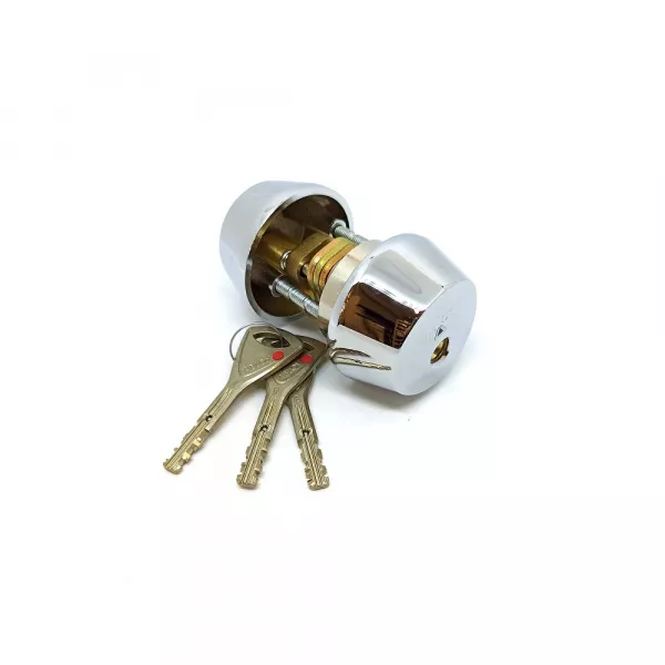 CY 002 T  chrome / цилиндр ключ+ключ   : купить в Москве